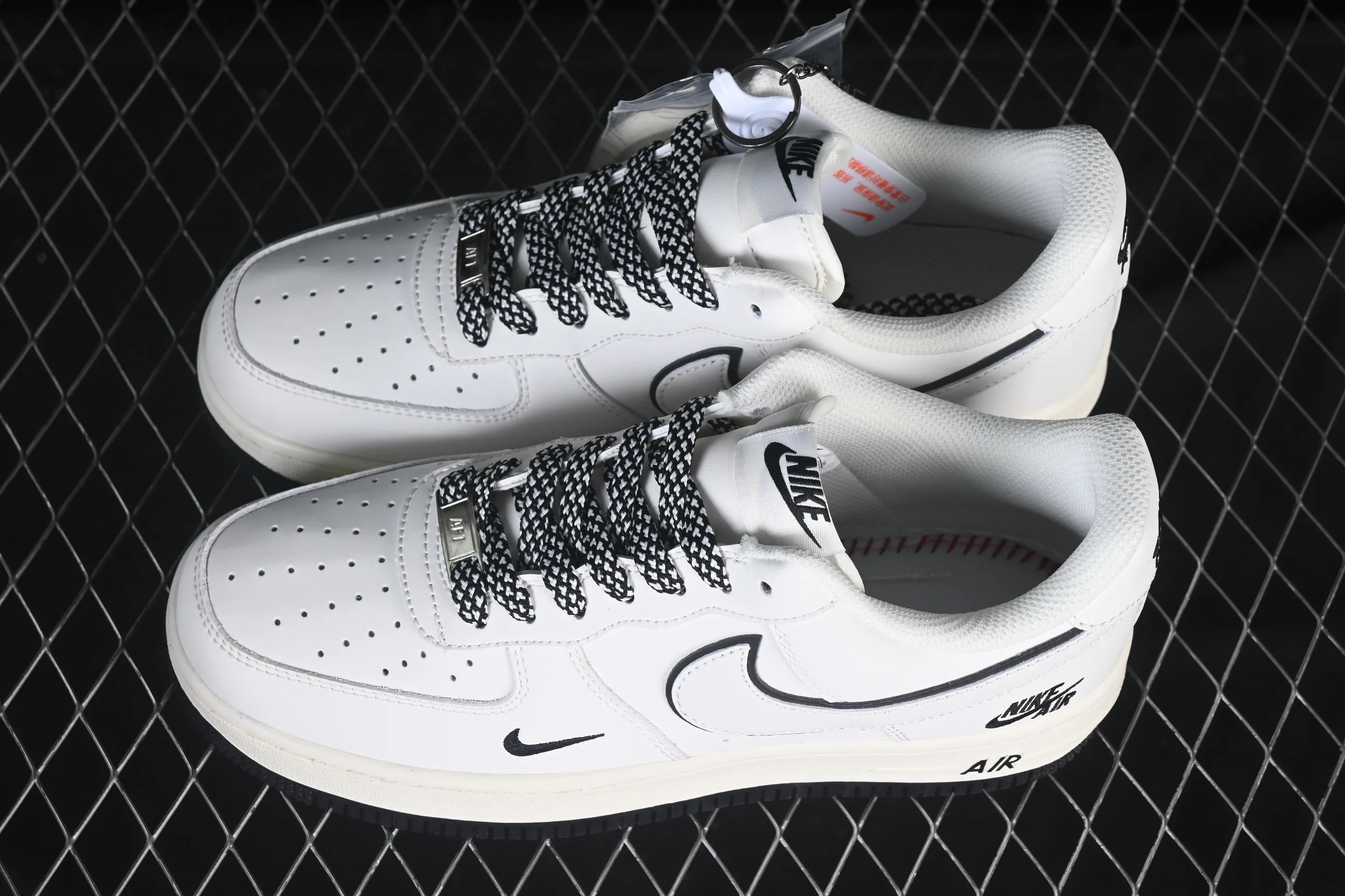 All Categories Nk Air Force 1 Air Force Series Nk Air Force 1 Low Air Force Low Nike Air Force 1'07 Low Beige White Black Air Force One Low Casual Shoes CS5288-036